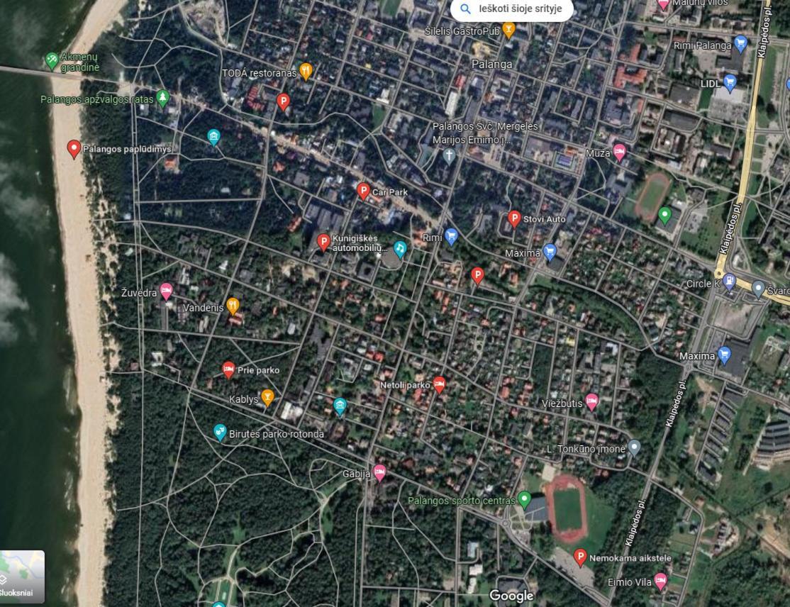 Apartmán S.Neries Butas Palanga Exteriér fotografie